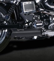Escape Ixil HC1-2B para Harley Davidson Dyna Low Rider del 2014-16 color Negro