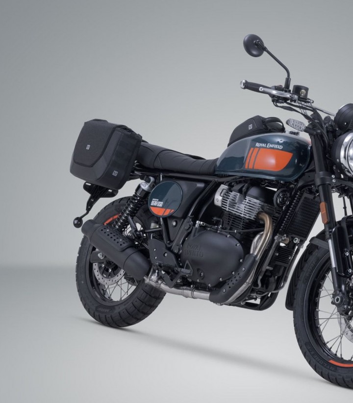 SW-MOTECH Legend Gear Side Bags + V-LOC Side Carriers 16/11 L Royal Enfield Bear 650 (23) BC.HTA.41.010.22000