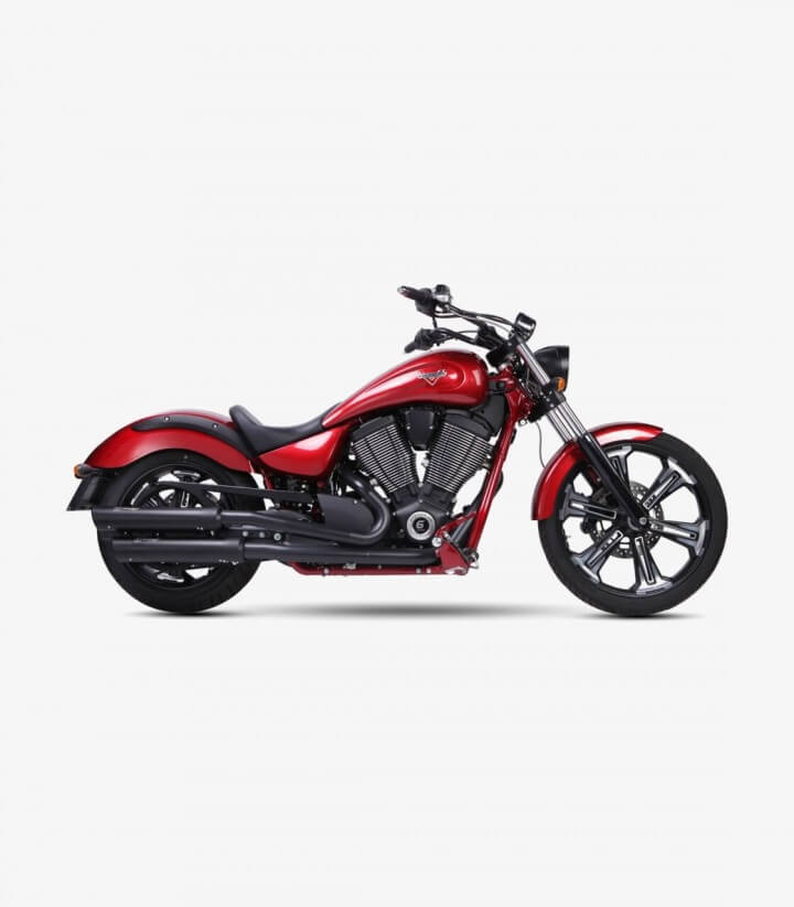 Escape Ixil HC1-2B para Victory Vegas / Hammer del 2006-16 color Negro