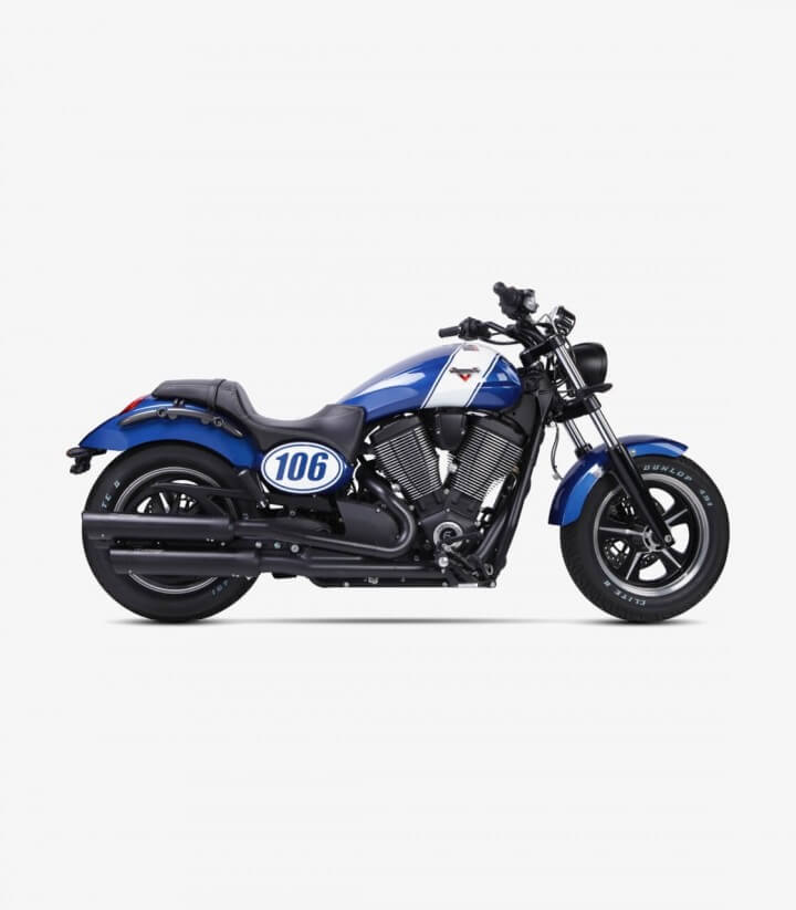 Escape Ixil HC1-2B para Victory Vegas / Hammer del 2006-16 color Negro