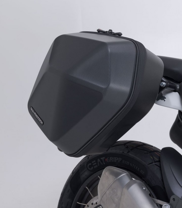 Maletas Laterales con Soporte URBAN ABS Negras 16,5/16,5 L Royal Enfield Himalayan 450 (23) SW-MOTECH BC.HTA.41.620.30000/B