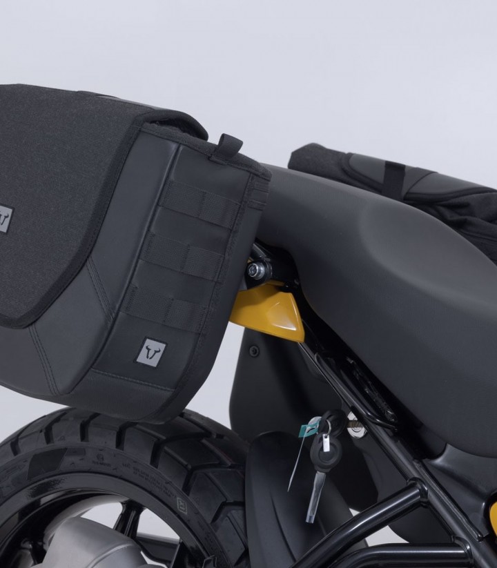 SW-MOTECH Legend Gear Side Bags + V-LOC Side Carriers 16/11 L Royal Enfield Guerrilla 450 (23) BC.HTA.41.633.22000