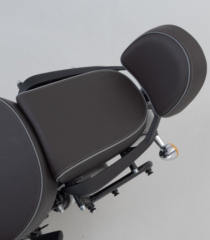 SW-MOTECH URBAN ABS 16,5/16,5 L Side Cases with Carrier for Royal Enfield Meteor (19) Black BC.HTA.41.983.30000/B