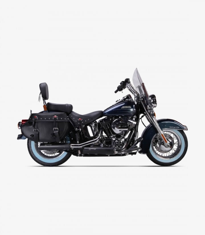 Ixil HC1-3B exhaust for Harley Davidson Softail Breakout 2013-16 color Black