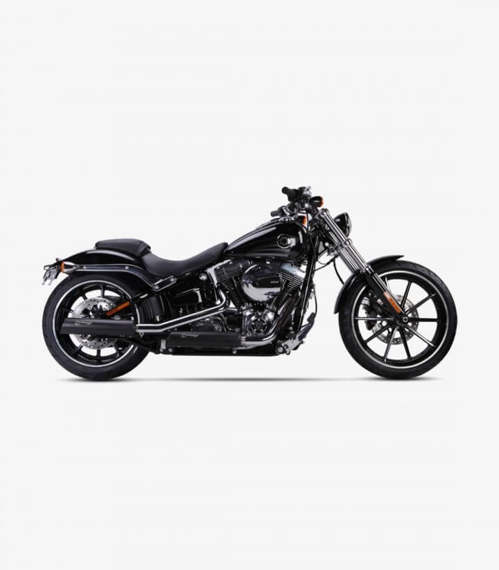 Escape Ixil HC1-3B para Harley Davidson Softail Breakout del 2013-16 color Negro