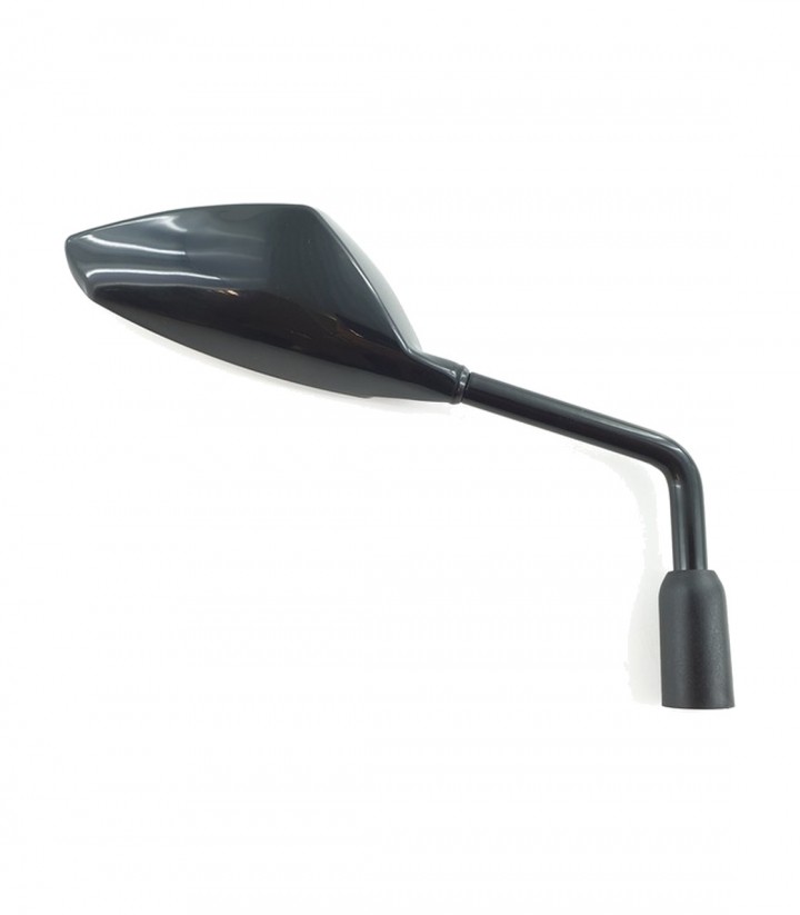 Retrovisores de Manillar Highsider con Adaptadores en Negro
