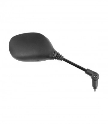 Highsider Handlebar Mirrors Off-Road Folding Oval M10 in Black