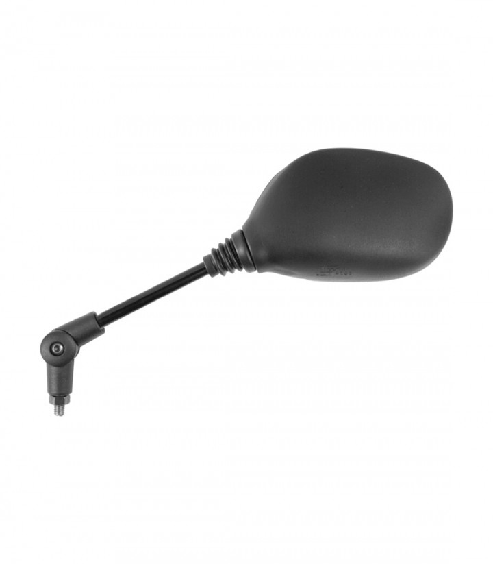 Lenkerspiegel Highsider Offroad klappbar oval M10 in Schwarz