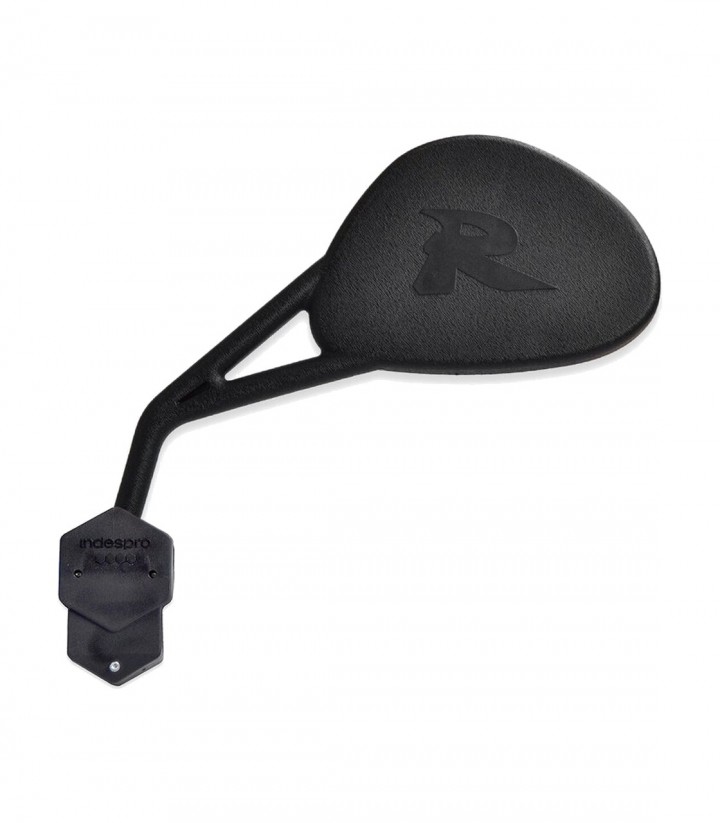 Retrovisores de Manillar Highsider Off-Road con Abrazadera en Negro