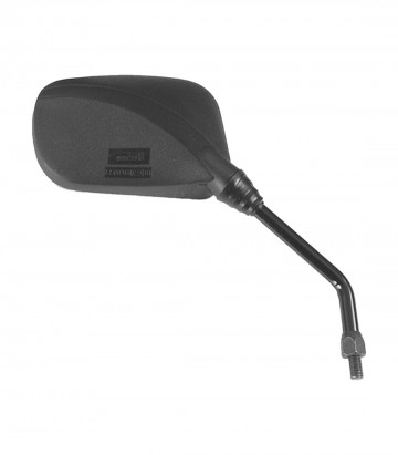 Highsider Handlebar Mirrors Oval M10 x 1.25 Right-Hand Thread in Black