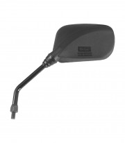 Highsider Handlebar Mirrors Oval M10 x 1.25 Right-Hand Thread in Black