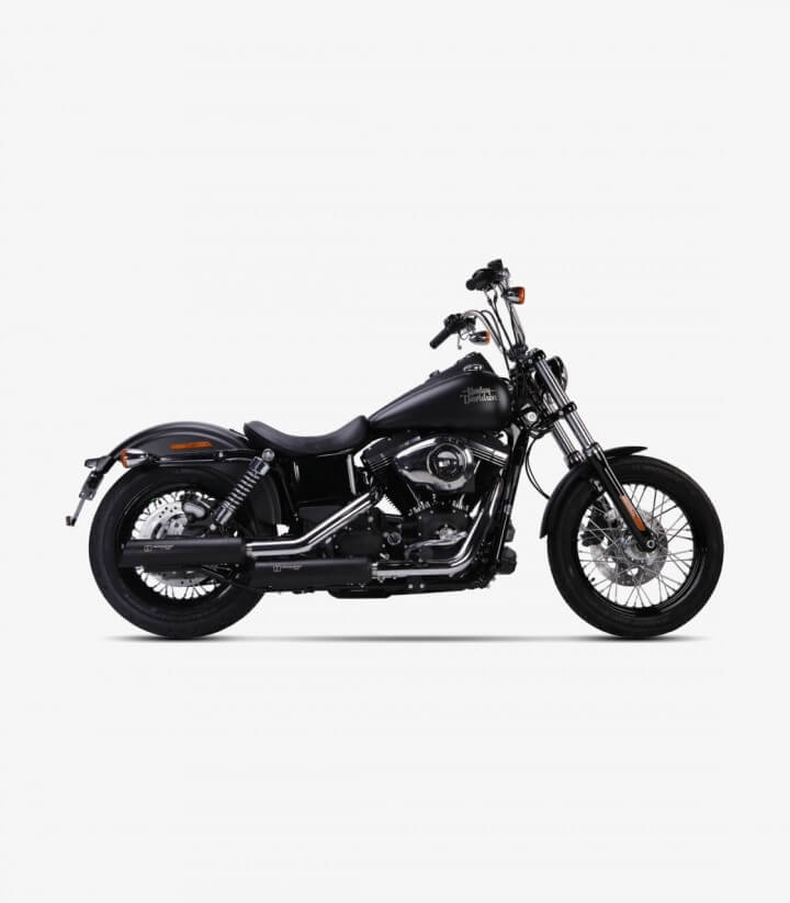 Ixil HC1-3B exhaust for Harley Davidson Dyna Street Bob 2006-16 color Black