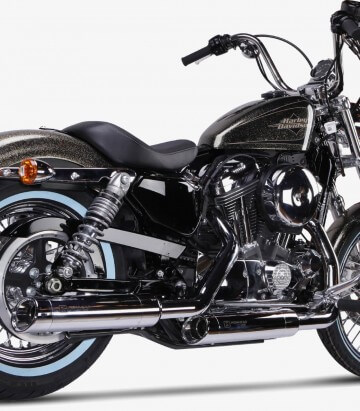 Escape Ironhead HC1-3C para Harley Davidson Sportster XL 883/1200 2014-2016 color Cromado