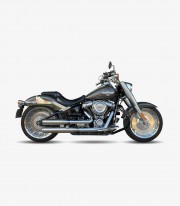 Escape Ixil HC1-3S para Harley Davidson Softail Fat Boy del 2019 color Acero