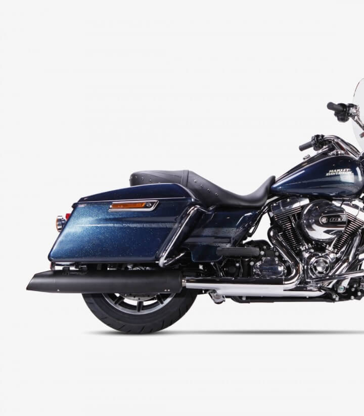Escape Ixil HC2-1B para Harley Davidson Touring Road King del 2006-16 color Negro