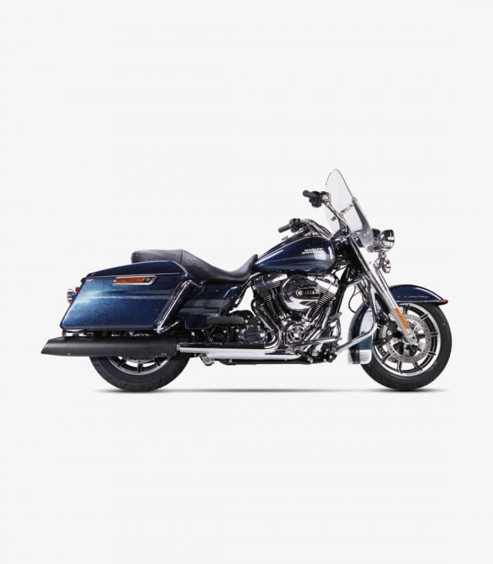 Escape Ixil HC2-1B para Harley Davidson Touring Road King del 2006-16 color Negro