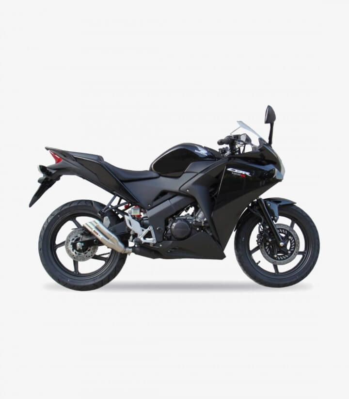 Escape Ixil L2X para Honda CBR 125 R del 2011-15 color Acero