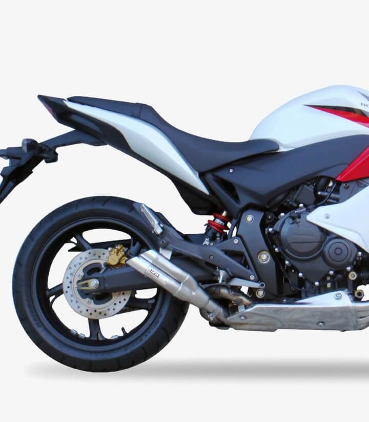 Escape Ixil L2X para Honda CB 600 F/S Hornet 2007-14, CBR 600 F 2011-14 color Acero
