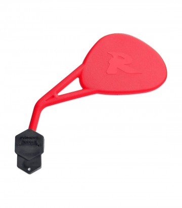 Retrovisor Izquierdo de Manillar Highsider Enduro R (Homologado) con Brida en Rojo