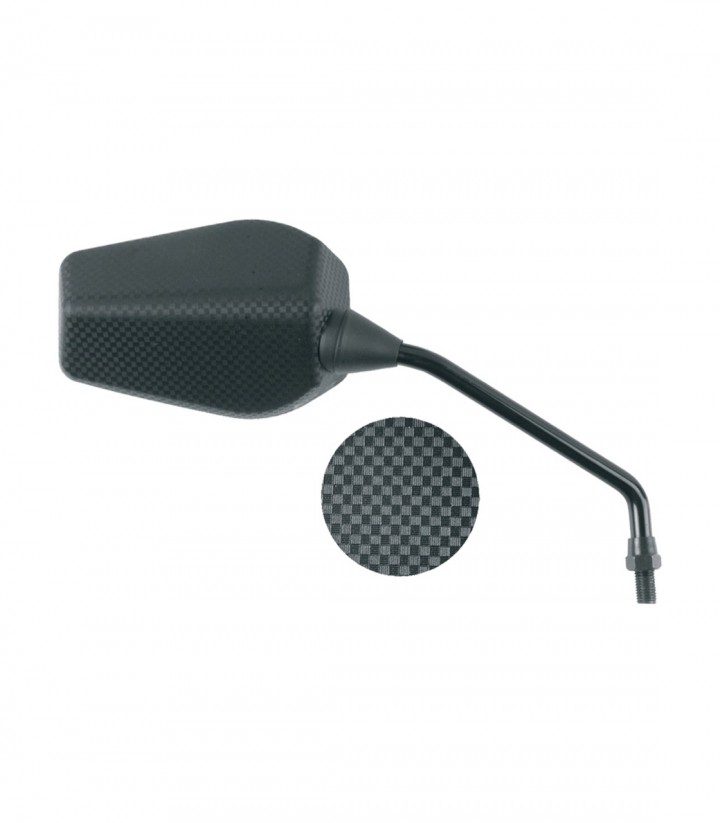 Retrovisores Highsider Tipo Original en Carbono para Derbi GP1 125 4T/50/50 LC/50 OPEN/50 Racing/MAX 250 (05-10)