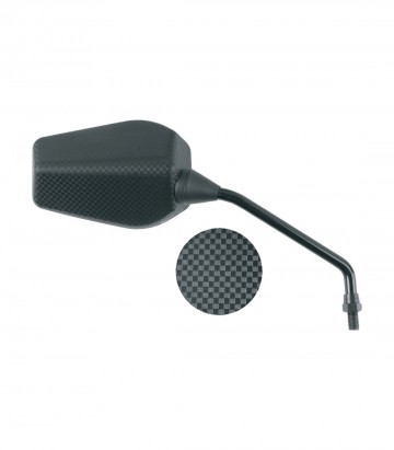 Retrovisores Highsider Tipo Original en Carbono para Derbi GP1 125 4T/50/50 LC/50 OPEN/50 Racing/MAX 250 (05-10)