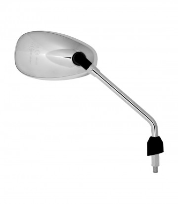 Highsider OEM-Style Mirrors in Chrome for Piaggio Beverly 125/300 IE 4V RST E3, 300 IE 4V S E3 (10-15)