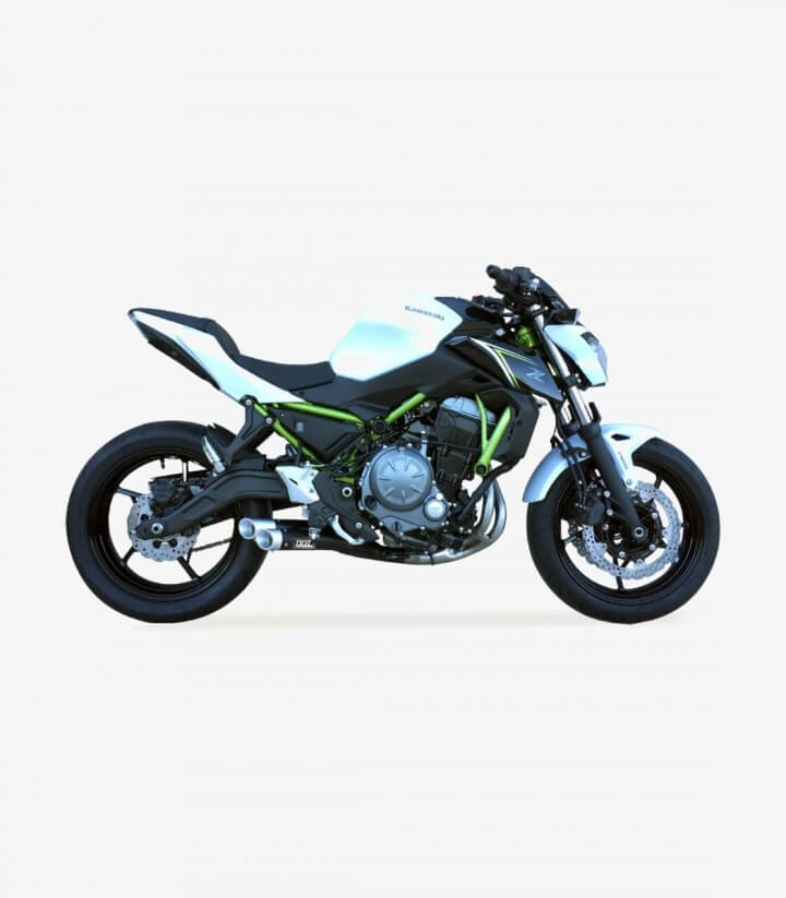 Escape Ixil L3XB para Kawasaki Z650, Ninja 650 del 2017-19 color Negro