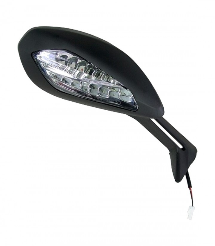 Highsider OEM-Style Mirrors in Black for Ducati Panigale 1299 (16-17), 1299 R FINAL Edition (17,19), 959 (16-19)
