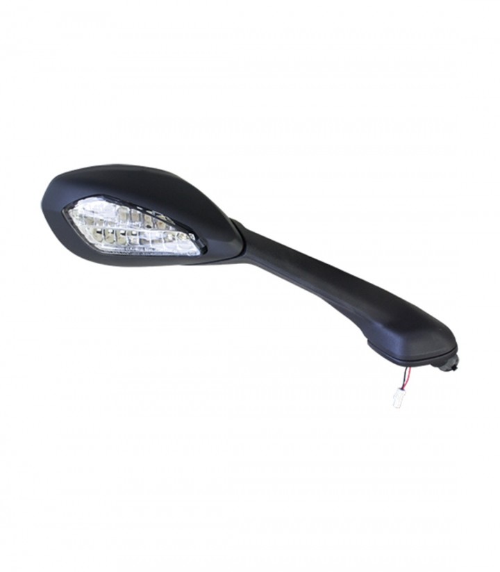Highsider OEM-Style Mirrors in Black for Ducati Supersport 937 (17-20)
