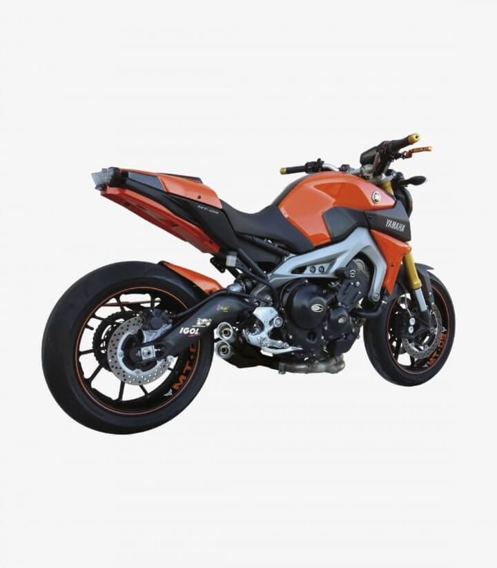 Ixil L3XB exhaust for Yamaha MT-09 / Tracer 900 2013-19, XSR 900 2016-19 color Black