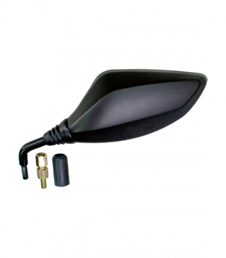 Retrovisores Highsider Tipo Original en Negro para Kymco Agility 125 S (24-26), Super 8 50 4T (21-23), Super 8 50 R (24)