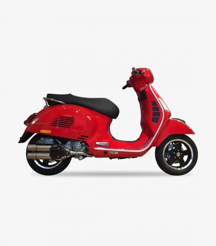 Auspuff XP0161XS Ixil L5X Stahl für Vespa GTS 300