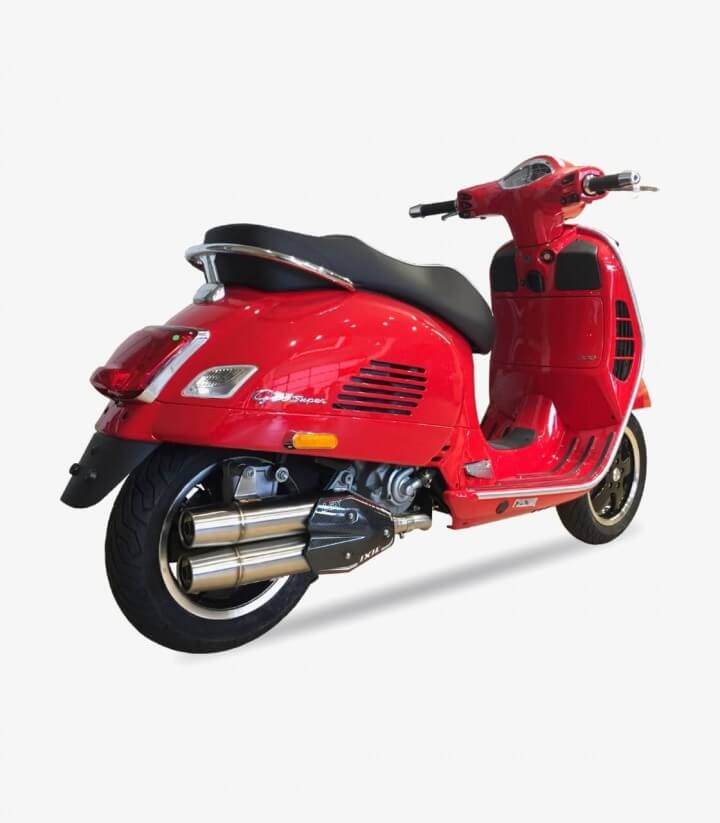 Escape Ixil L5X para Vespa GTS 300 color Acero