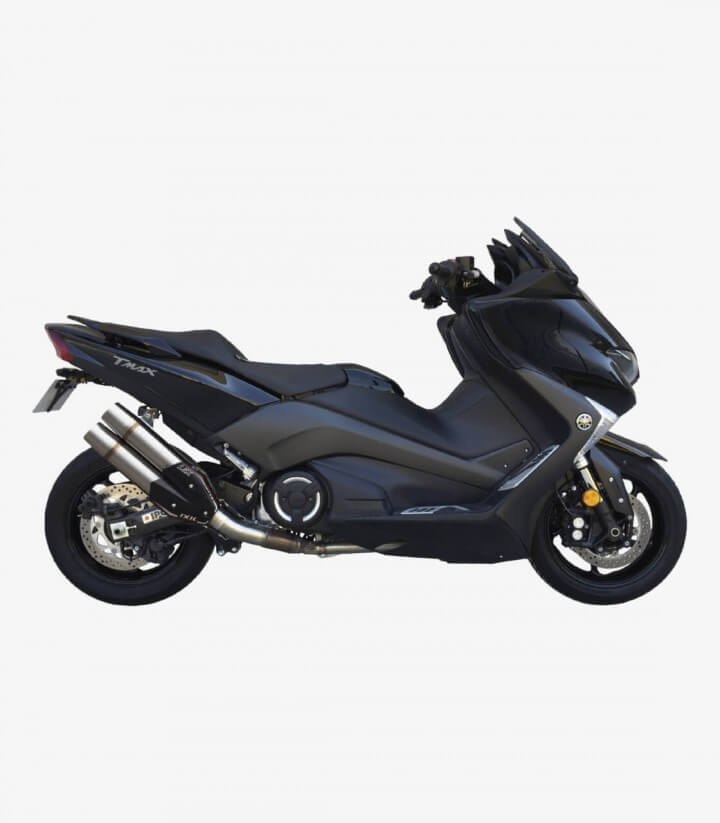Ixil L5X exhaust for Yamaha T-Max DX/SX 2017-18 color Steel