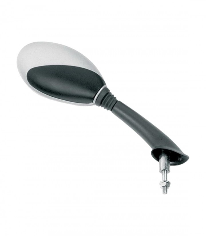 Retrovisores Highsider Tipo Original en Negro y Plata para Vespa ET2 CARBURETOR (97-99), ET2 Injection (97-05), ET4 (96-05)