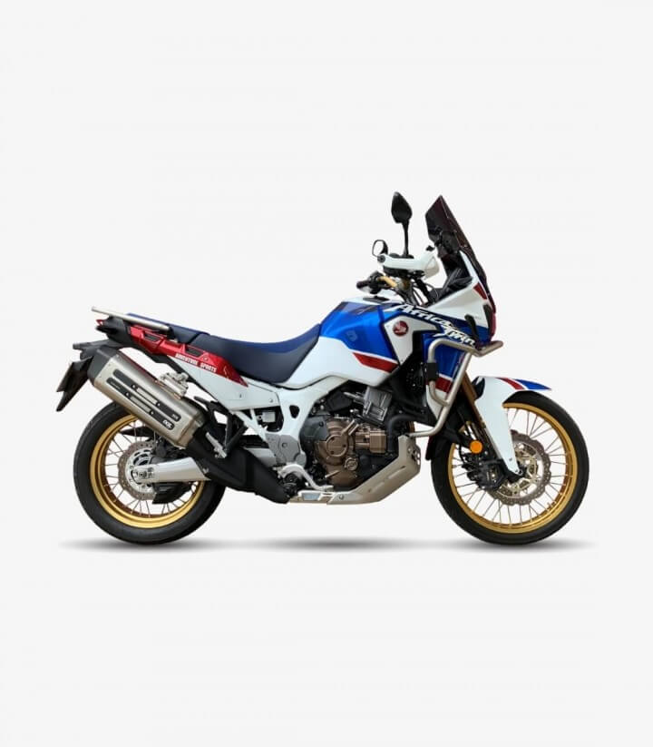 Escape Ixil MXT para Honda CRF 1000 L Africa Twin del 2016-19 color Acero