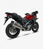 Escape Ixil MXT para Suzuki V-Strom DL 650 del 2017-19 color Acero