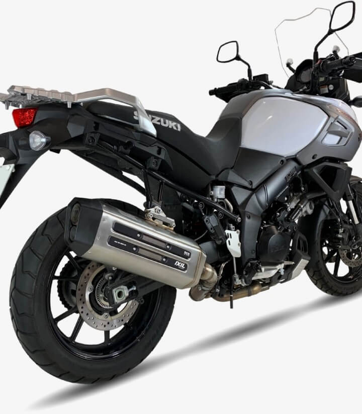 Escape Ixil MXT para Suzuki DL 1000 V-Strom del 2014-19 color Acero
