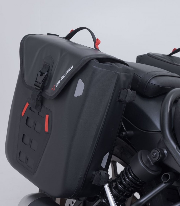 Bolsas Laterales SW-MOTECH SysBag WP M/M + Adaptadores Honda CMX500 Rebel (16-24) BC.SYS.01.887.31000/B