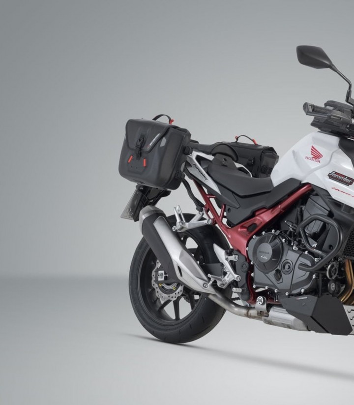 Bolsas Laterales SW-MOTECH SysBag WP M/S + Adaptadores Honda CB750 Hornet (22-24) BC.SYS.01.971.31000/B
