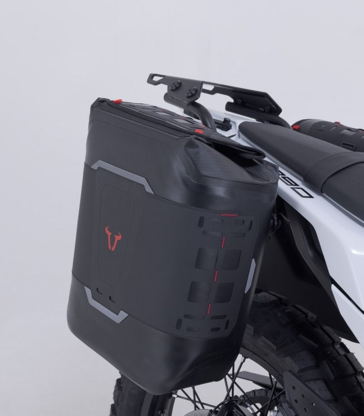 SW-MOTECH WP Side Bags + V-LOC Side Carriers 16/16 L KTM 125/390 Enduro R/SMC R, 250/390 Adventure (25) BC.SYS.04.417.32000