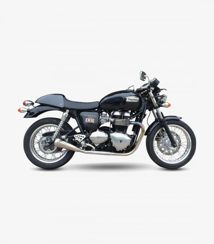 Escape Ixil OVC11SS para Triumph Thruxton 865 del 2004-15 color Acero