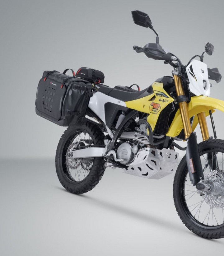 Bolsas Laterales SW-MOTECH SysBag WP L/L + Adaptadores Suzuki DR-Z4S/SM (25) BC.SYS.05.071.21000/B
