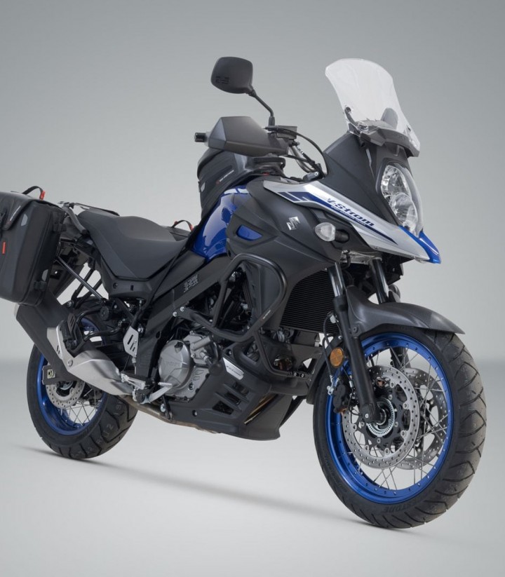 Bolsas Laterales SW-MOTECH SysBag WP M/M + Adaptadores Suzuki V-Strom 650 (16) BC.SYS.05.876.31000/B