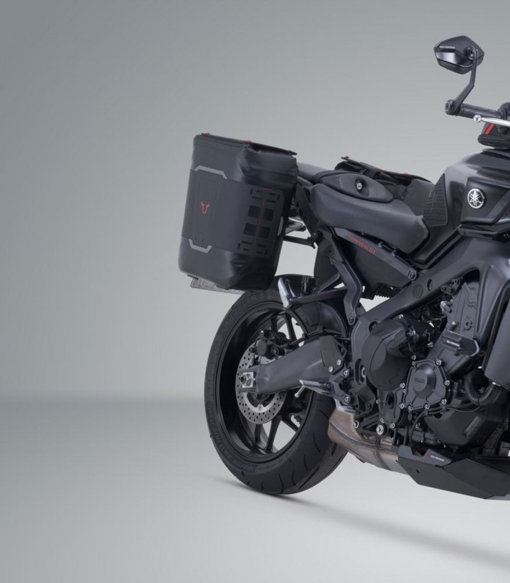 Bolsas Laterales SW-MOTECH WP + Soportes V-LOC 16/16 L Yamaha MT-09 (23-24) BC.SYS.06.036.32000