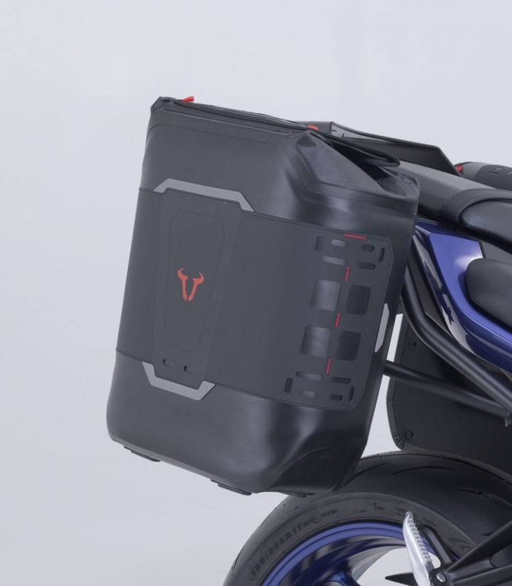 Seitentaschen SW-MOTECH WP + V-LOC Träger 16/16 L Yamaha MT-07 (24) BC.SYS.06.089.32000