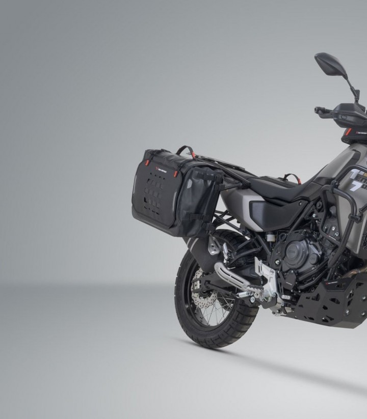 Bolsas Laterales SW-MOTECH SysBag WP L/L + Adaptadores Yamaha Tenere 700 (19-24), Tenere 700 World Raid (22-25) BC.SYS.06.799.21