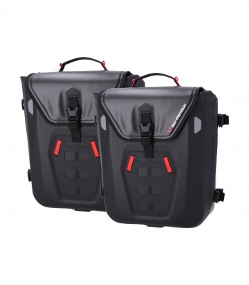 Bolsas Laterales SW-MOTECH SysBag WP M/M + Adaptadores Yamaha MT-07 (18-24) BC.SYS.06.869.31000/B