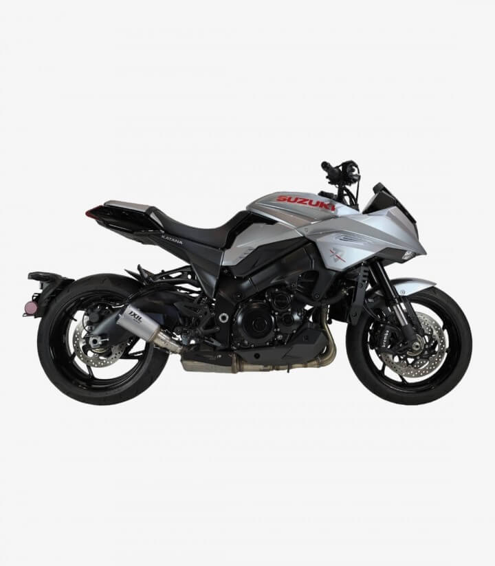 Escape Ixil RC para Suzuki GSX 1000 S/F 2015-16, Katana 1000 del 2019-20 color Acero