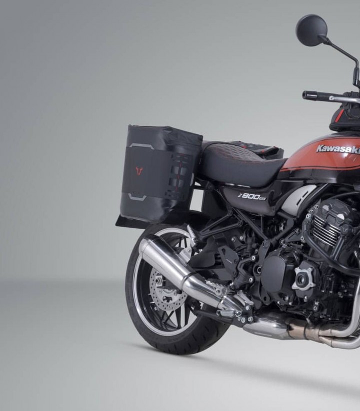 Bolsas Laterales SW-MOTECH WP + Soportes V-LOC 16/11 L Kawasaki Z900RS (17-25) BC.SYS.08.891.32000